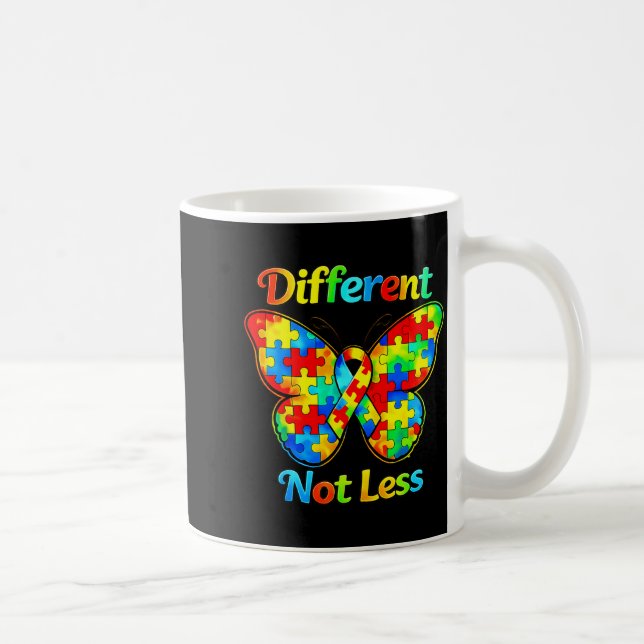 Mug Sensibilisation à l'autisme différent pas moins pa (Droite)