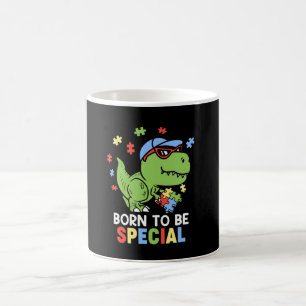 Mug Sensibilisation à l'autisme - Enfant autiste né po