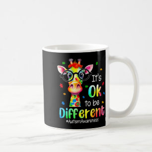 Mug Sensibilisation à l'autisme Girafe Mignon Animal C
