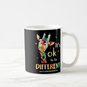 Mug Sensibilisation à l'autisme Girafe Mignon Animal C