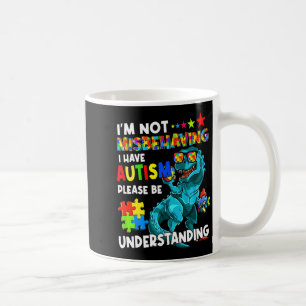 Mug Sensibilisation à l'autisme Je ne me comporte pas 