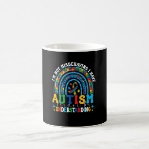 Mug Sensibilisation à l'autisme Je ne me comporte pas