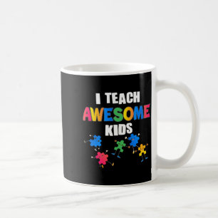 Mug Sensibilisation à l'autisme J'enseigne à des enfan