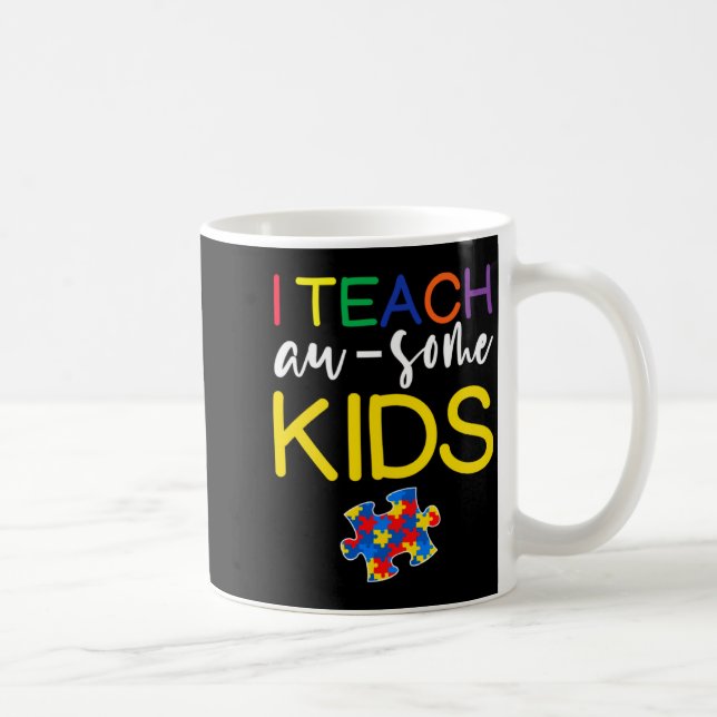 Mug Sensibilisation à l'autisme pour les enseignants J (Droite)