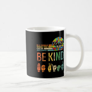 Mug Sensibilisation à l'autisme Soyez Gentil Asl Maman