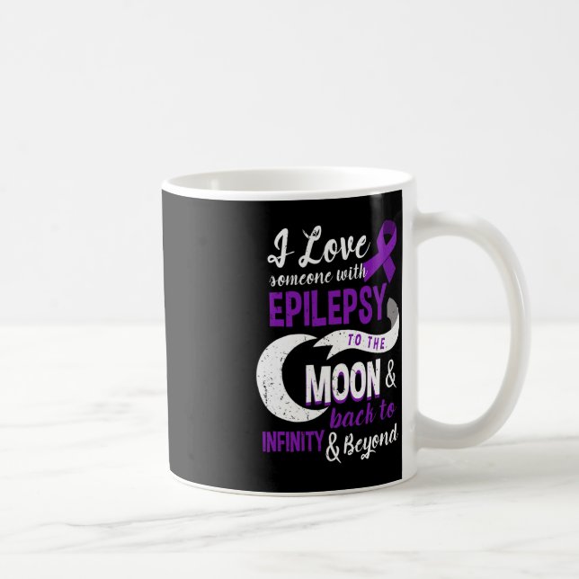Mug Sensibilisation à l'épilepsie - Amour Fils Maman P (Droite)