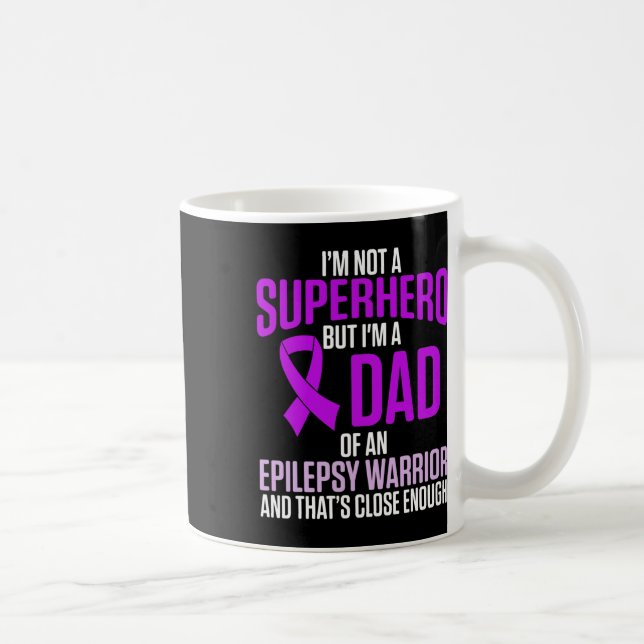 Mug Sensibilisation à l'épilepsie Guerrier épileptique (Droite)