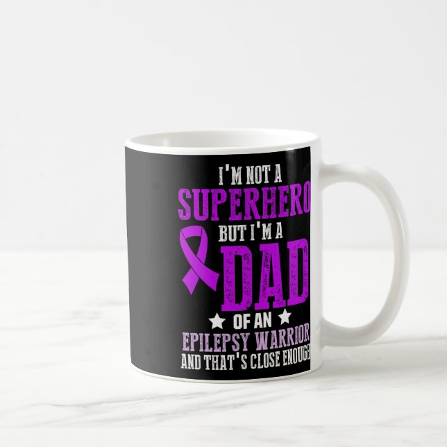Mug Sensibilisation à l'épilepsie Guerrier épileptique (Droite)