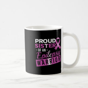 Mug Sensibilisation À L'Épilepsie Purple Fier Soeur De