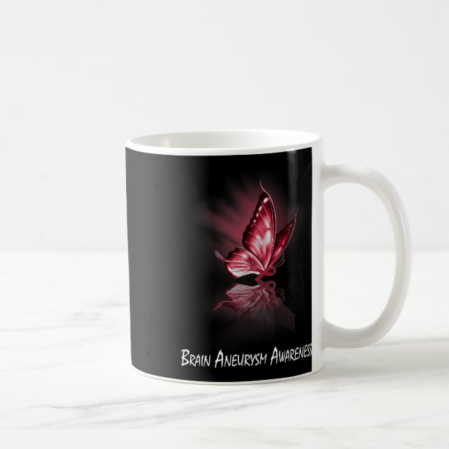 Mug Sensibilisation à l'neurologie cérébrale du ruban (Droite)