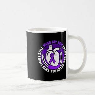 Mug Sensibilisation à l'overdose au ruban Manque de mé