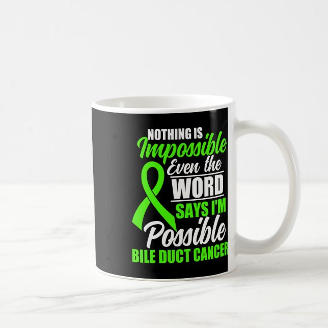 Mug Sensibilisation au cancer de la bille 2 (Droite)