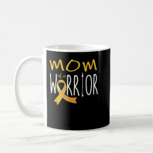Mug Sensibilisation au cancer de l'enfance maman d'un