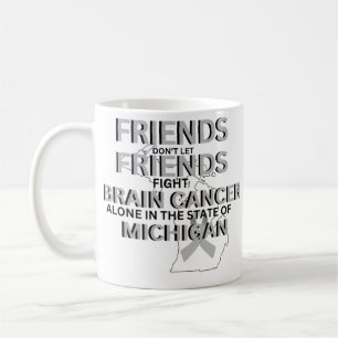 Mug Sensibilisation au cancer du cerveau dans le Michi