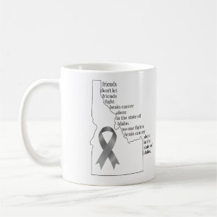 Mug Sensibilisation au cancer du cerveau dans l'Idaho