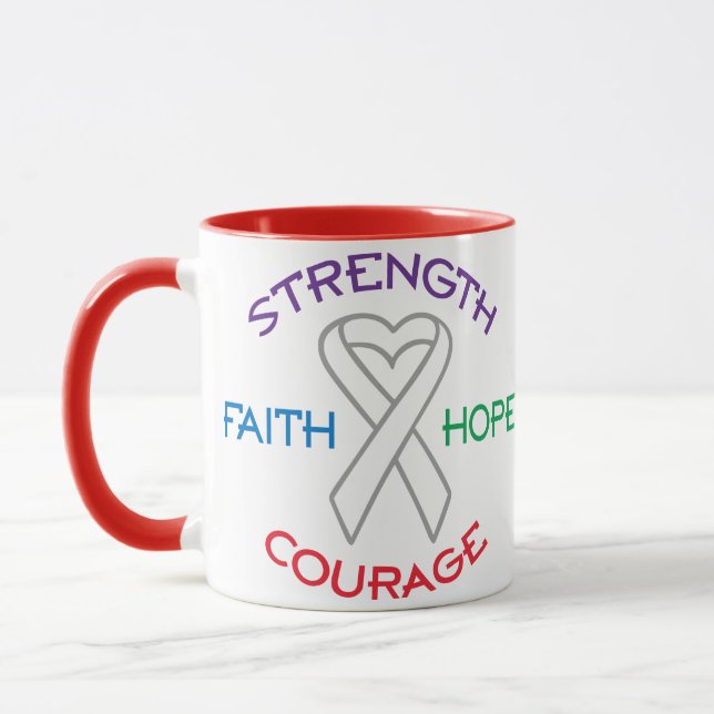 Mug Sensibilisation au cancer du poumon (Gauche)