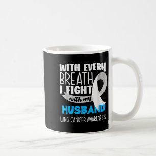 Mug Sensibilisation Au Cancer Du Poumon Chaque Respira
