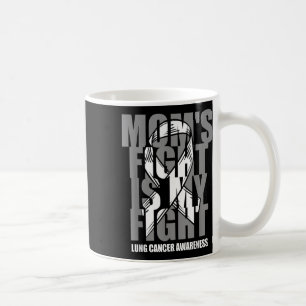 Mug Sensibilisation au cancer du poumon Ribon blanc No