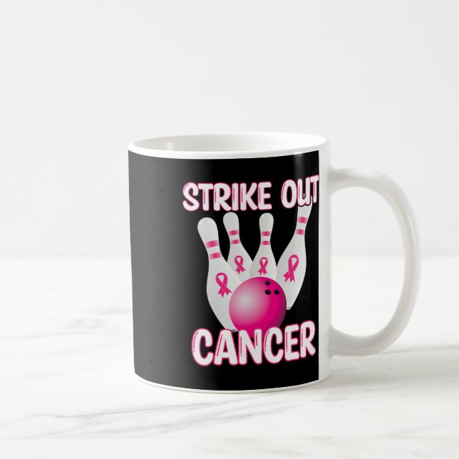 Mug Sensibilisation au cancer du sein - Bowling Pink (Droite)