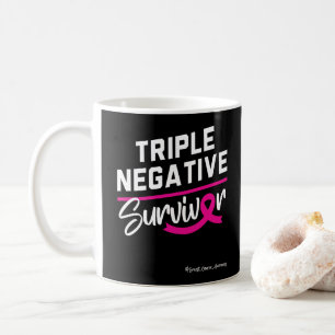 Mug Sensibilisation au cancer du sein chez les trois s