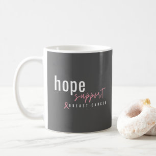 Mug sensibilisation au cancer du sein espoir soutien M