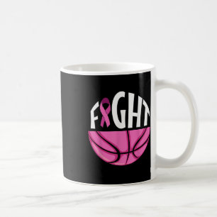 Mug Sensibilisation au cancer du sein Thé de basket-ba