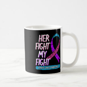 Mug Sensibilisation au cancer Ribbon Endocrinologue Id