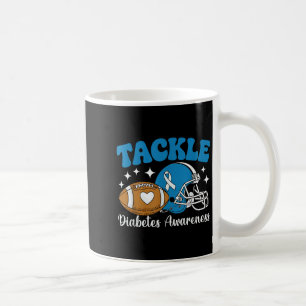 Mug Sensibilisation au diabète Ruban bleu Type 1 Fig d