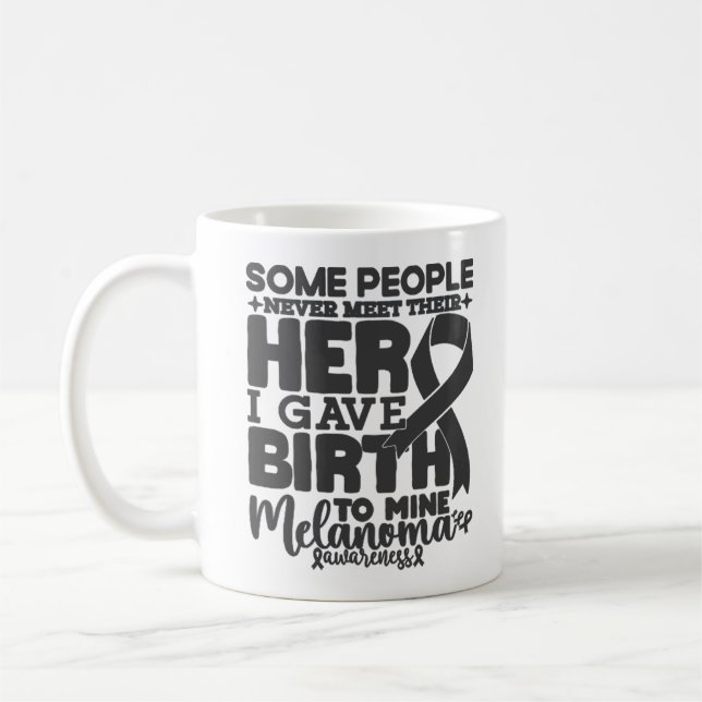 Mug Sensibilisation au mélanome Certaines personnes ne (Gauche)