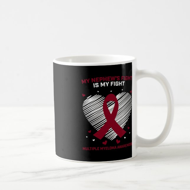 Mug Sensibilisation au myélome Ruban Sang Cancer Survi (Droite)