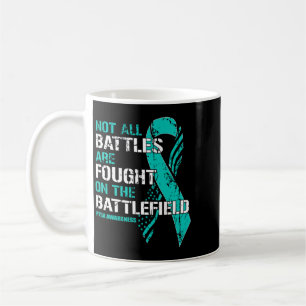 Mug Sensibilisation au SSPT et non aux batailles Ruban