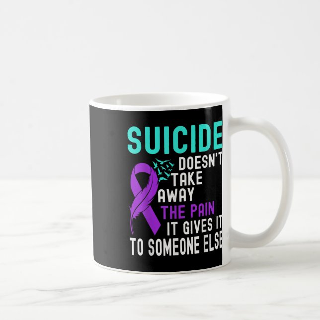 Mug Sensibilisation au suicide Prévention du suicide (Droite)