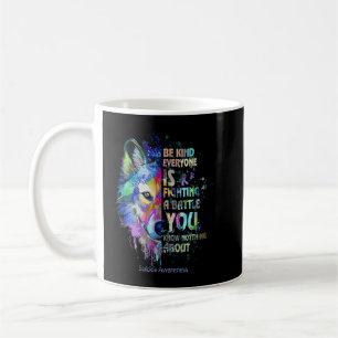 Mug Sensibilisation au suicide Soyez gentil tout le mo