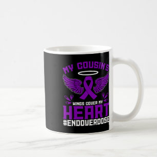 Mug Sensibilisation au surdosage Couverture des ailes
