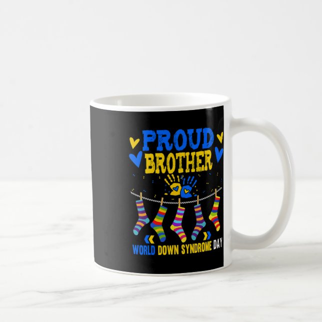 Mug Sensibilisation au syndrome de Down chez le frère  (Droite)