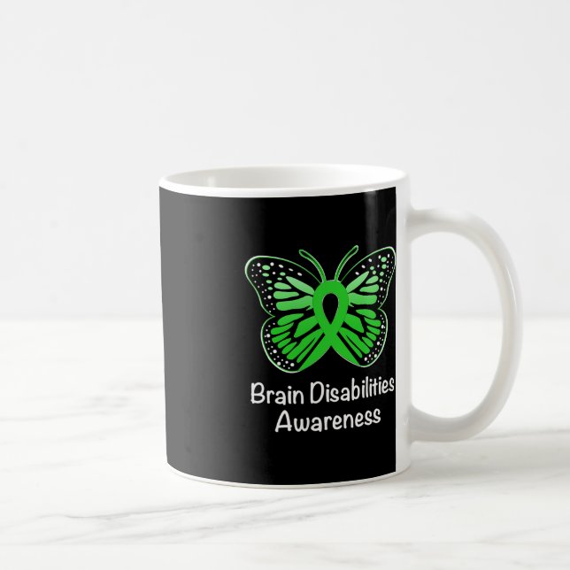Mug Sensibilisation aux déficiences cérébrales Guerrie (Droite)