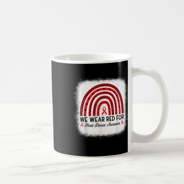 Mug Sensibilisation aux maladies cardiaques Rainbow Go (Droite)