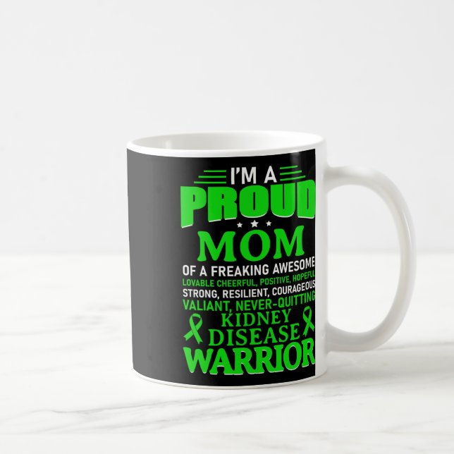Mug Sensibilisation aux maladies du rein Survivant Gre (Droite)