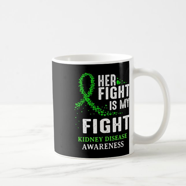 Mug Sensibilisation aux maladies du rein Survivant Gre (Droite)