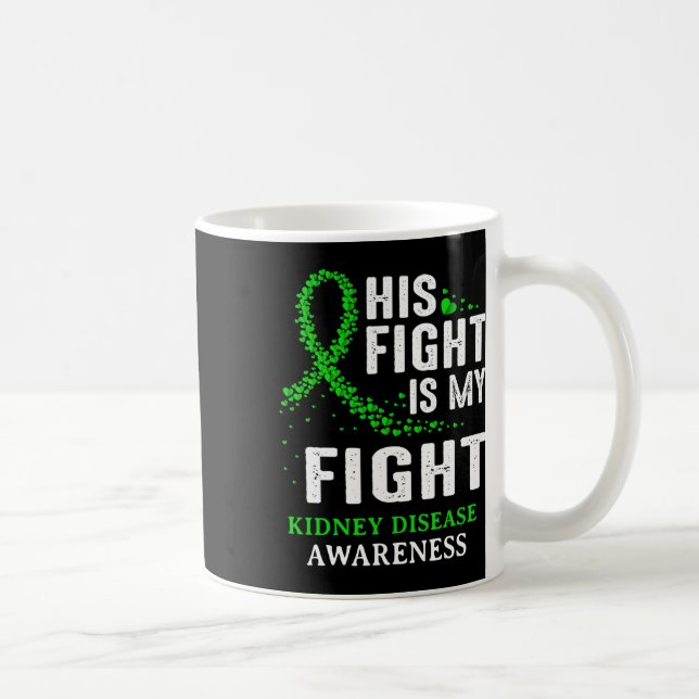 Mug Sensibilisation aux maladies du rein Survivant Gre (Droite)