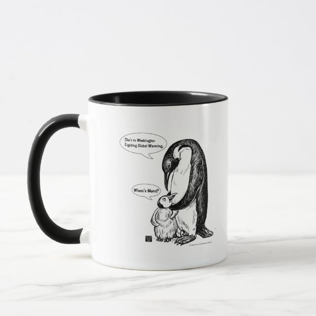 Mug Sensibilisation aux pingouins (Gauche)