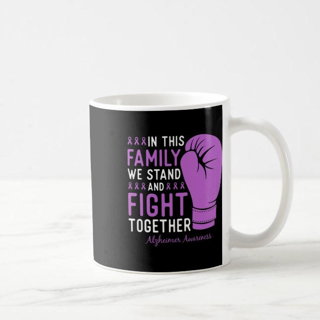 Mug Sensibilisation Famille Combattante Support Boxe G (Droite)