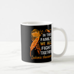 Mug Sensibilisation Orange Ribbon Dans Cette Famille Q