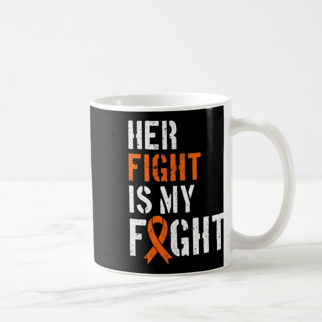 Mug Sensibilisation Son Combat Est Mon Soutien De Comb (Droite)