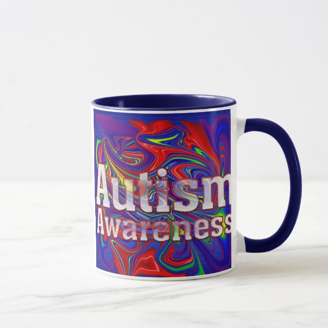 Mug Sensibilisation sur l'autisme (Droite)