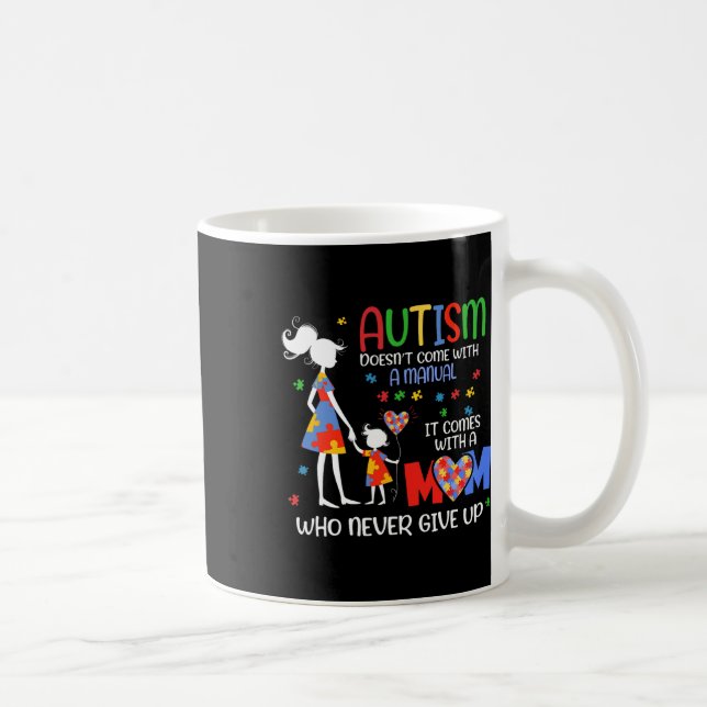Mug Sensibilisation sur l'autisme 2025 ne contient pas (Droite)