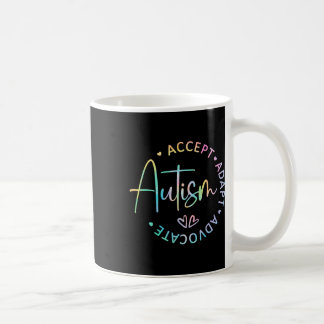 Mug Sensibilisation sur l'autisme Accepter Adapt Advoc