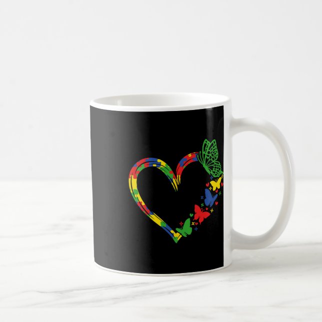Mug Sensibilisation sur l'autisme Accepter Comprendre  (Droite)
