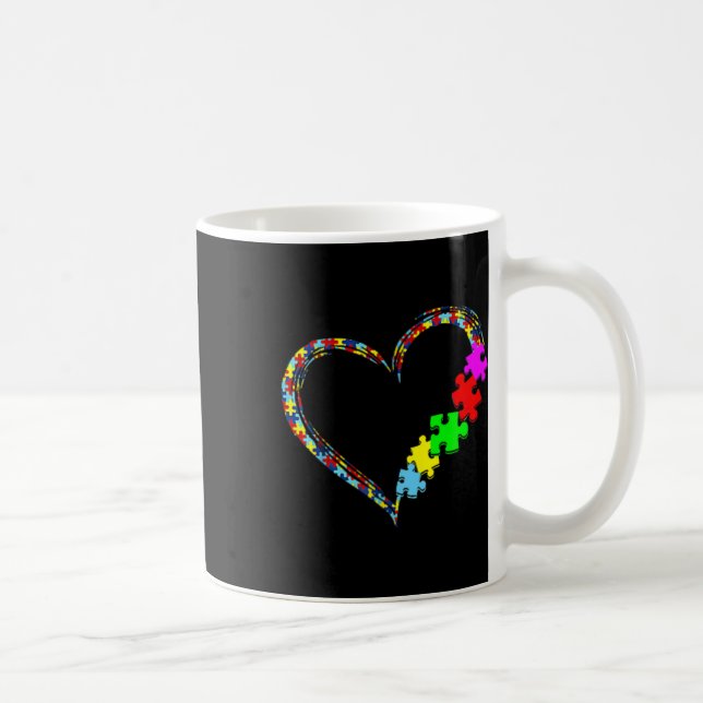 Mug Sensibilisation sur l'autisme Accepter Comprendre  (Droite)