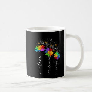 Mug Sensibilisation sur l'autisme Chemise Live Amour A